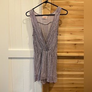 Moon Stripe Romper